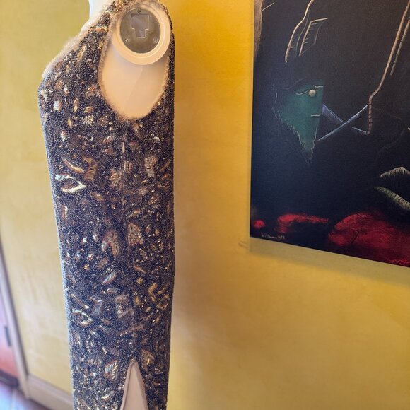 NWT! AllSaints Brellie Embellished Mini Dress Wedding Holiday Evening Size 4 - Picture 5 of 16